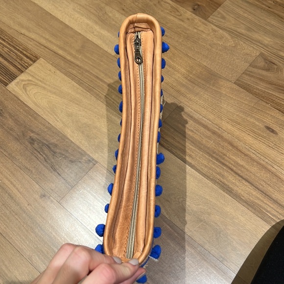 Brand new rattan evil eye clutch from bits and pieces to go - Picture 3 of 6